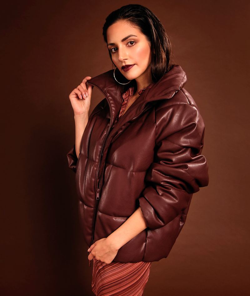 Sofia Alina – Fashion editorial in leather jacket